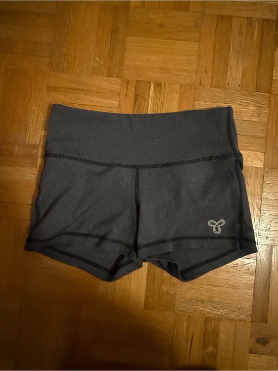 TNA Pants - TNA Charcoal High-Waist Bike Shorts